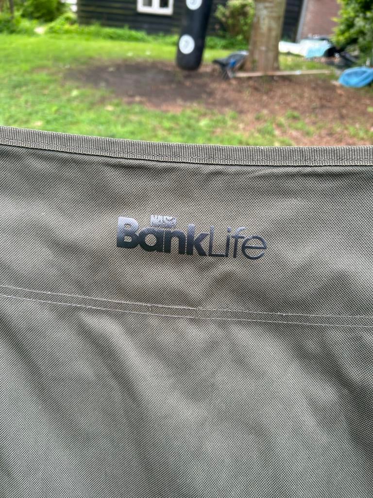 Nash Bank Life opvouwbare vis stoel, Caravans en Kamperen, Ophalen, Zo goed als nieuw, Campingstoel