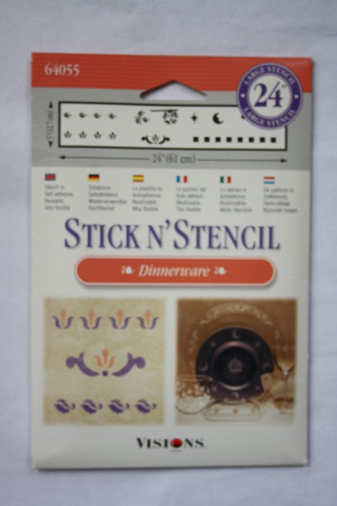 Stick N' Stencil Dinnerware 64055, Verzenden, Nieuw, Overige typen
