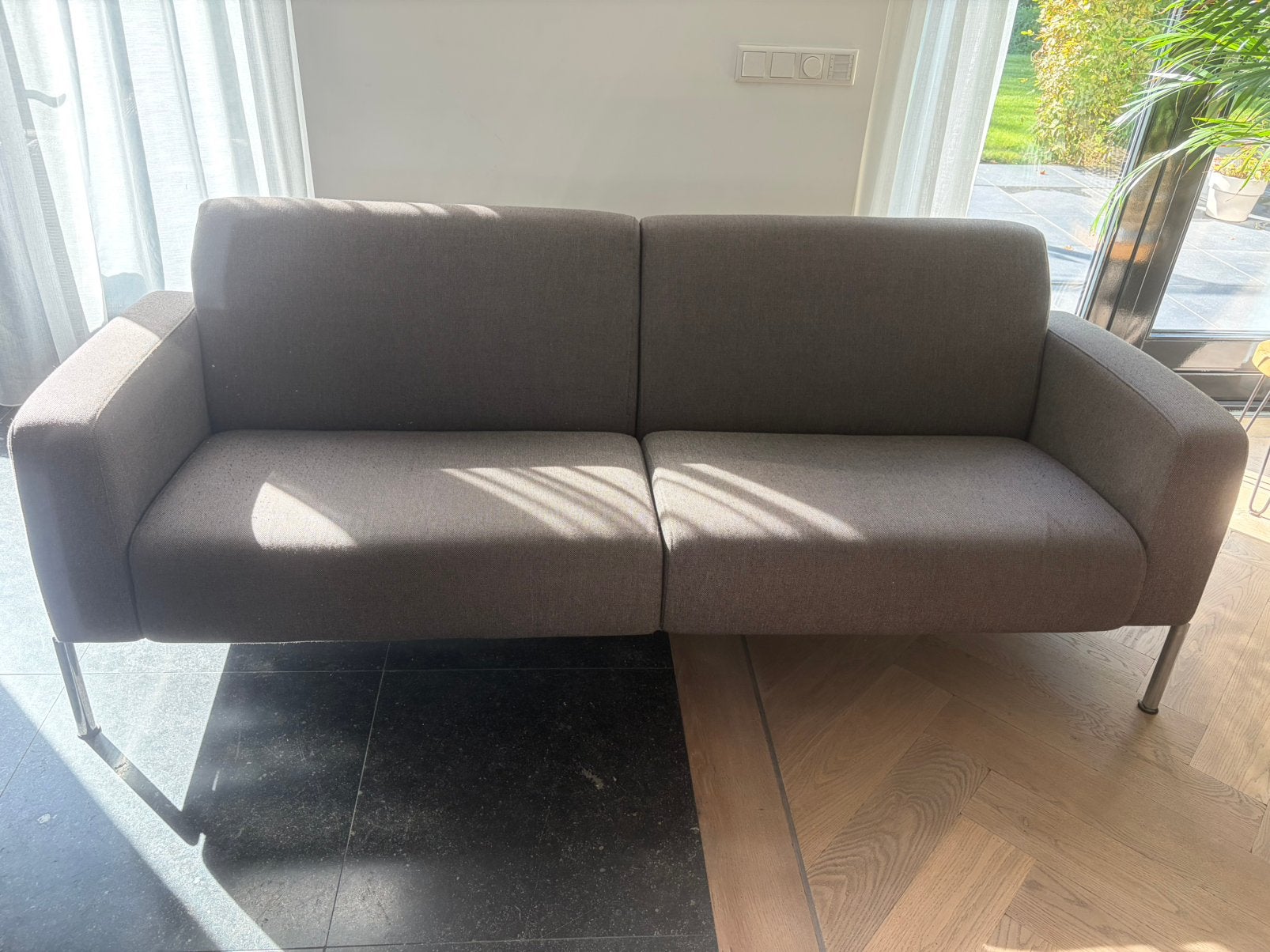 Harvink 2 zitsBank “Qwiek” Top Nederlands Kwaliteit Design, Ophalen, Gebruikt, Minder dan 75 cm, Tweepersoons