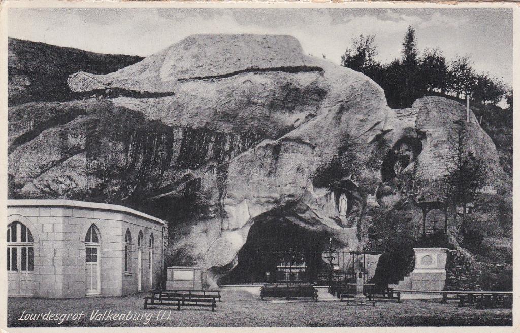 18300  Valkenburg Lourdesgrot  Limburg zeer oude kaart 1934, Verzenden, 1920 tot 1940, Gelopen, Limburg
