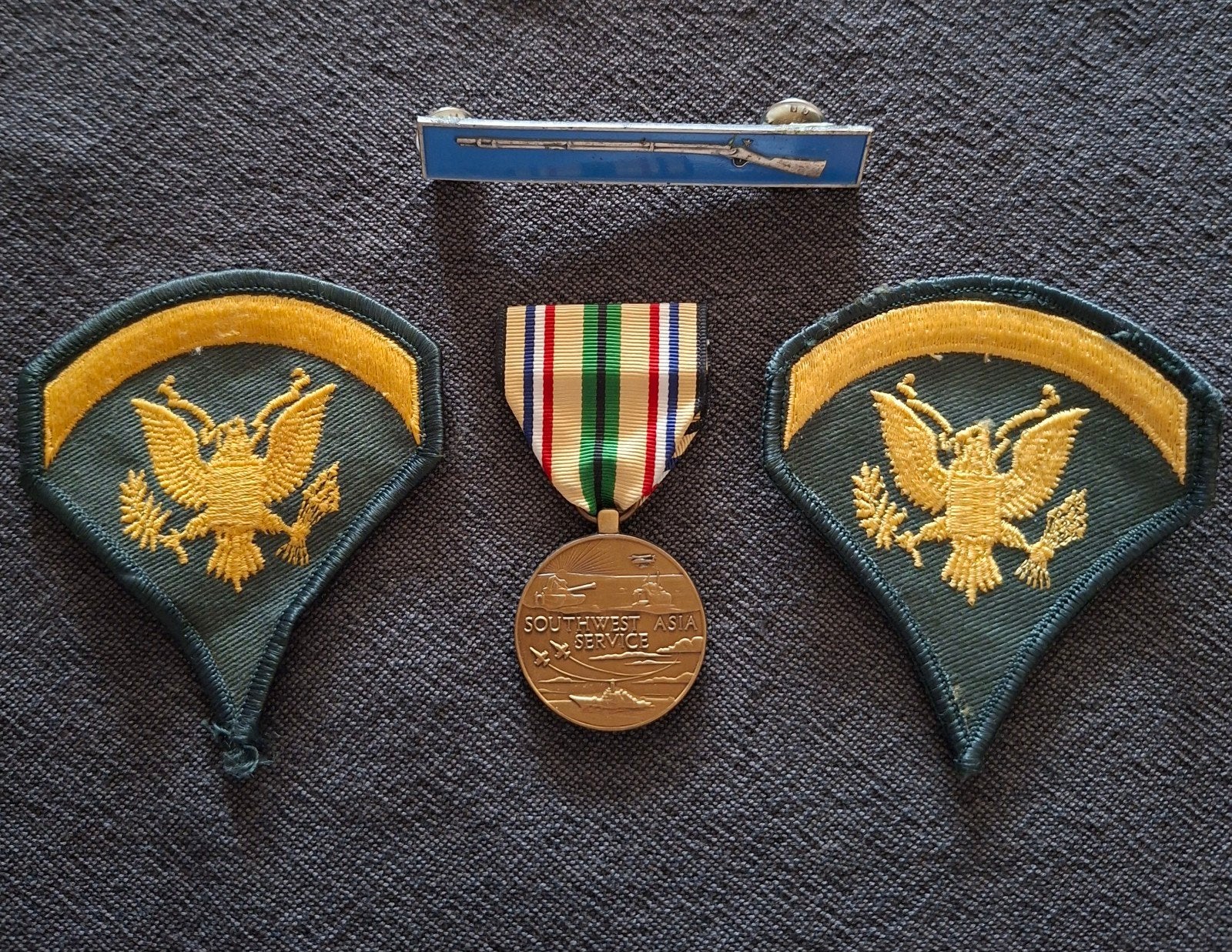 USA medaille. CIB en rangen, Verzamelen, Militaria | Algemeen, Verzenden, Landmacht, Amerika, Lintje, Medaille of Wings