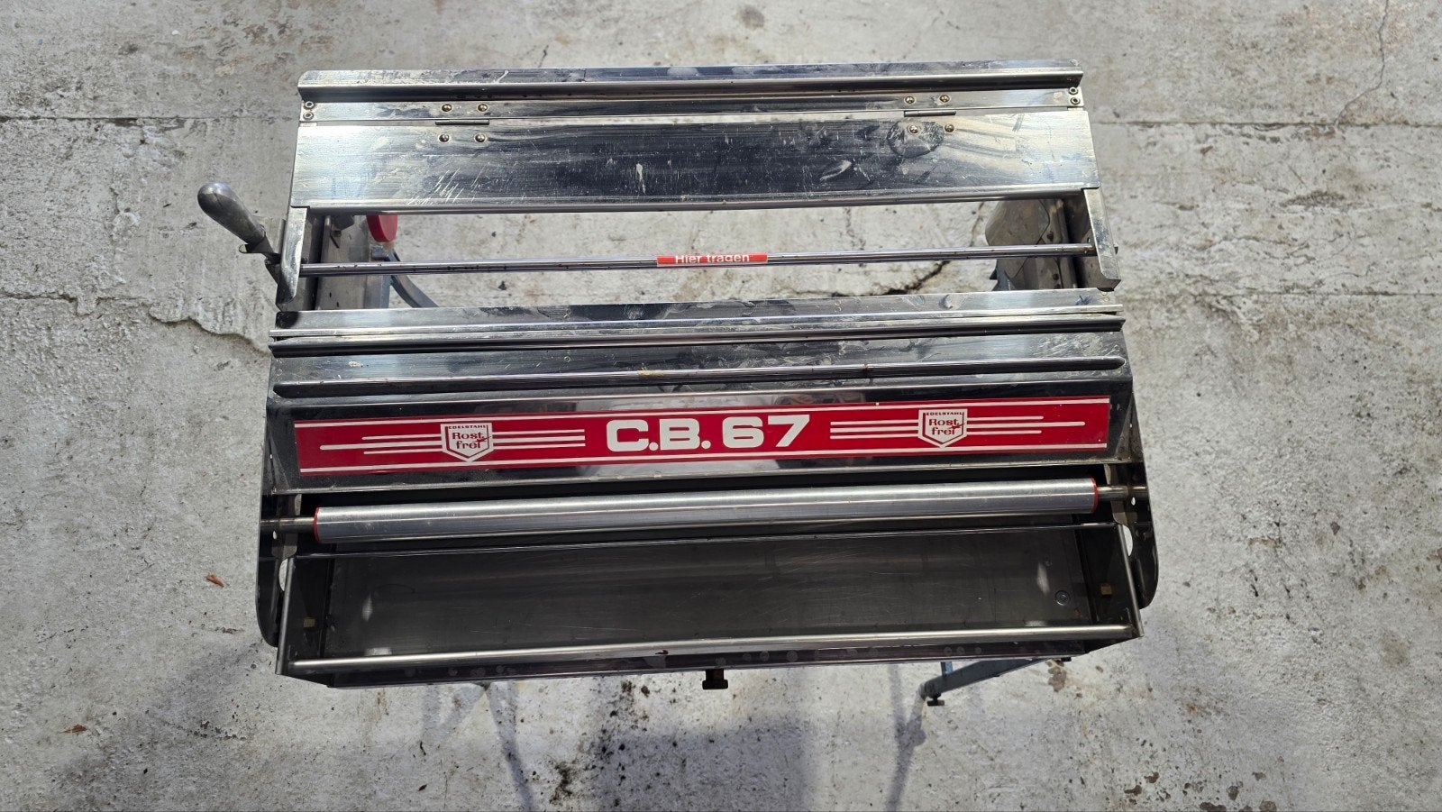 Behangmachine Tapofix CB67, Ophalen