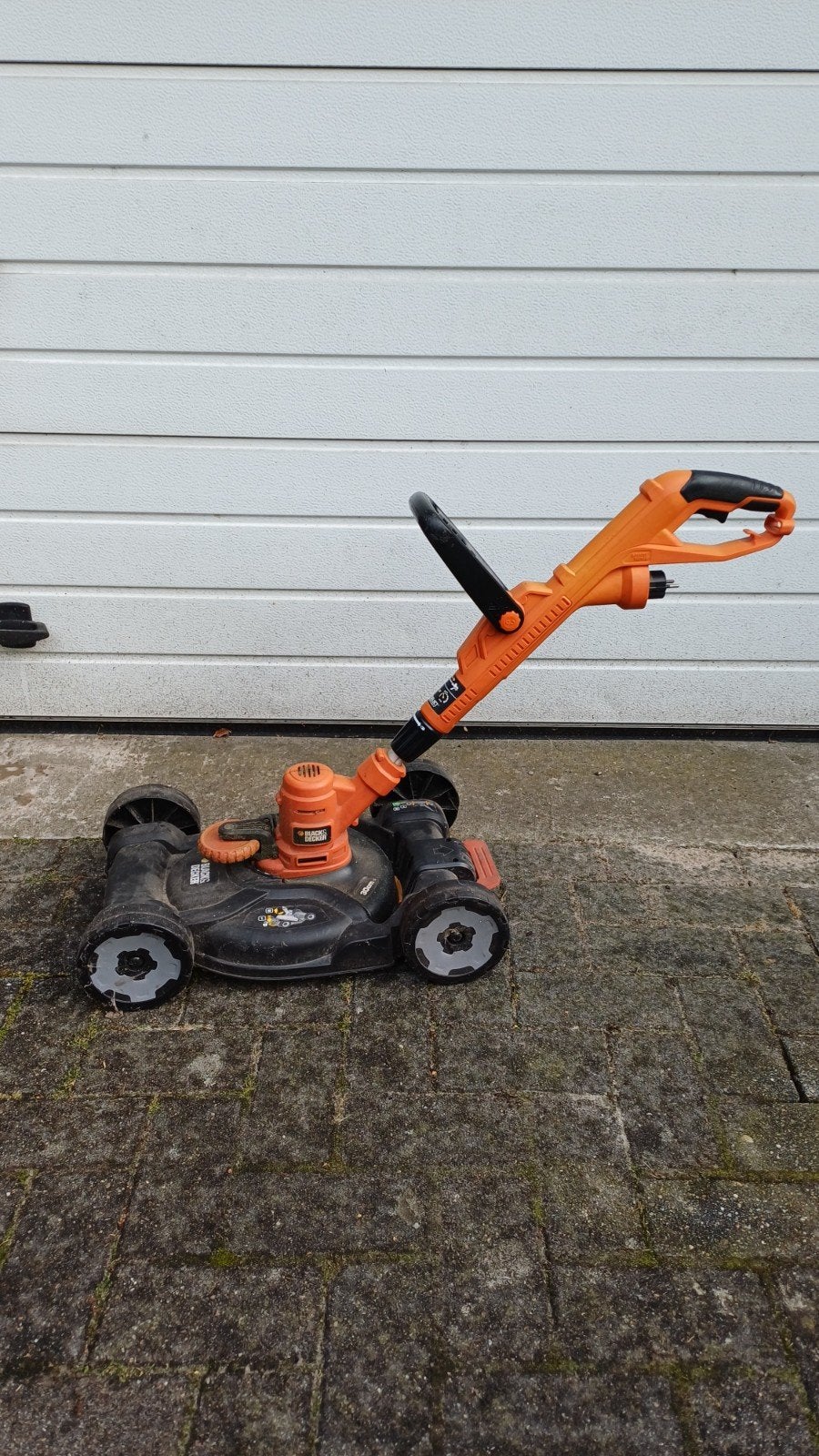Black and Decker grastrimmer kantensnijder grasmaaier 3-in-1, Tuin en Terras, Ophalen of Verzenden, Gebruikt