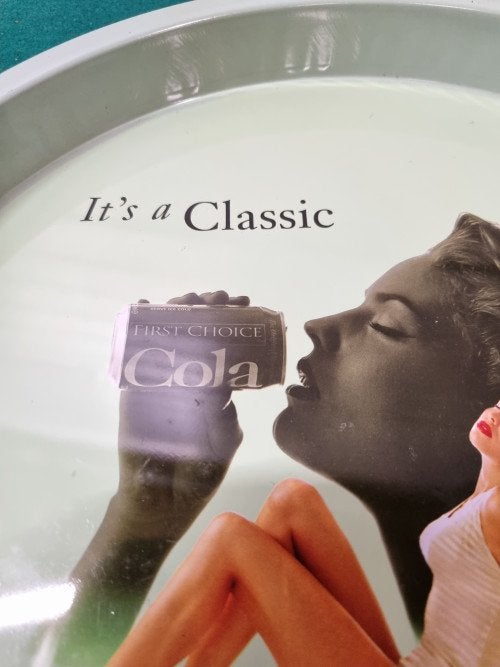 Dienblad first choice cola, Ophalen of Verzenden, 'T Olde Gre-j, Info@toldegrej.nl, Endepoelstraat 20f Didam