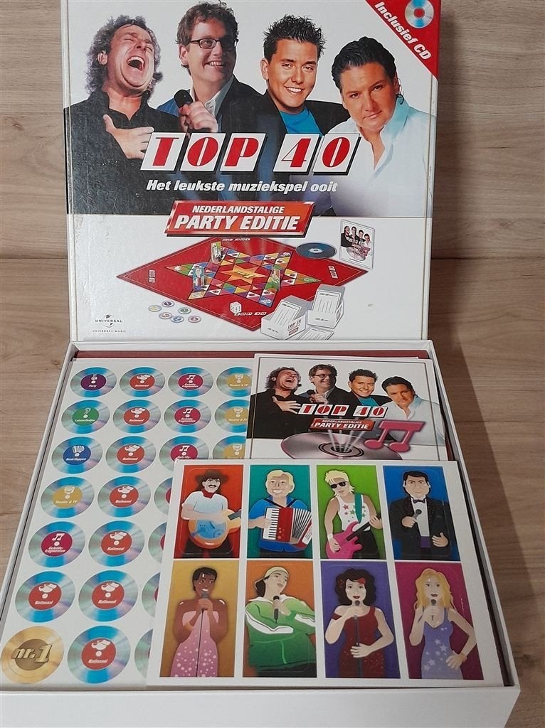 Top 40 spel - party editie - s5316, Hobby en Vrije tijd, Verzenden, Zo goed als nieuw