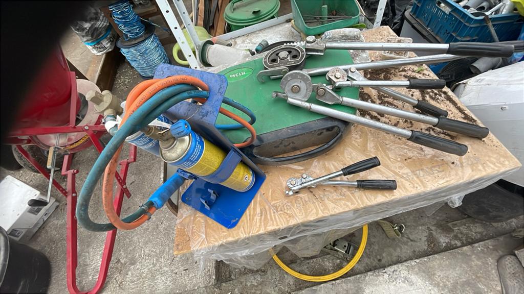 Airco gereedschap, Ophalen of Verzenden, Gebruikt