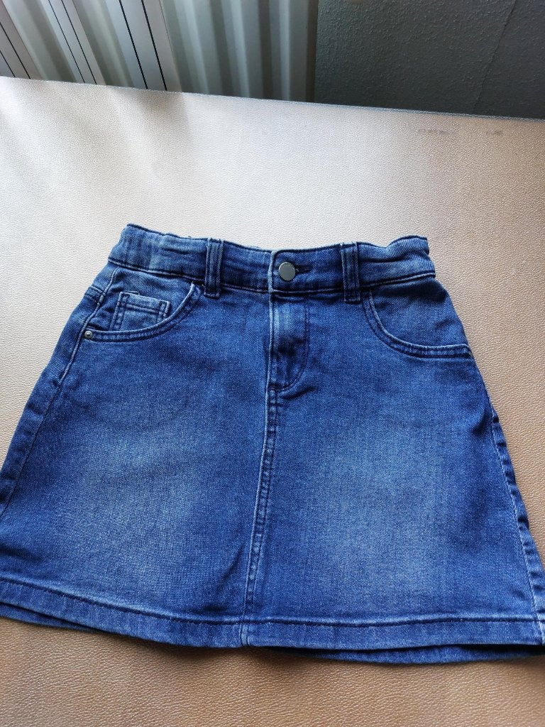jeans rokje maat 146 van de Hema, Gebruikt, Meisje, Ophalen of Verzenden, HEMA