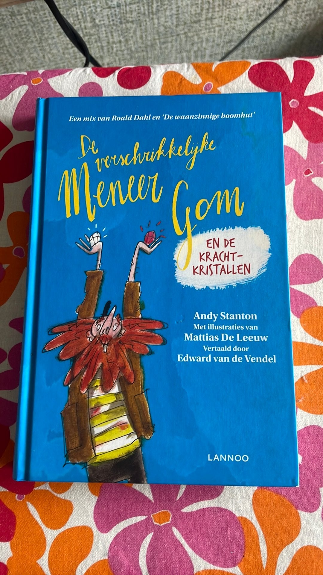 De verschrikkelijke meneer Gom en de krachtkristallen, Fictie algemeen, Ophalen of Verzenden, Zo goed als nieuw, Andy Stanton