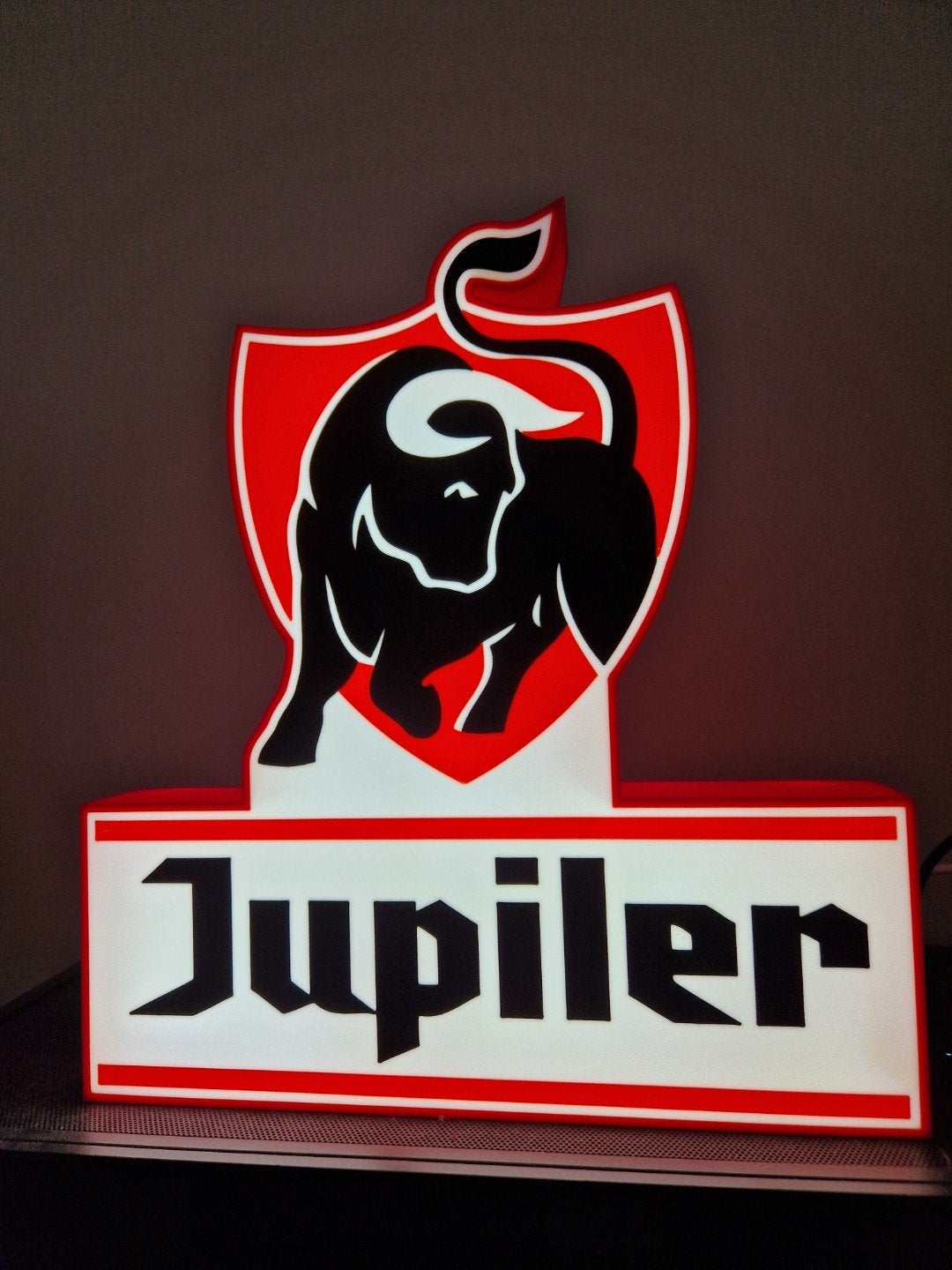 Jupiler Lichtbak - Iconisch en Sfeervol, Ophalen of Verzenden, Nieuw, Reclamebord, Plaat of Schild, Jupiler