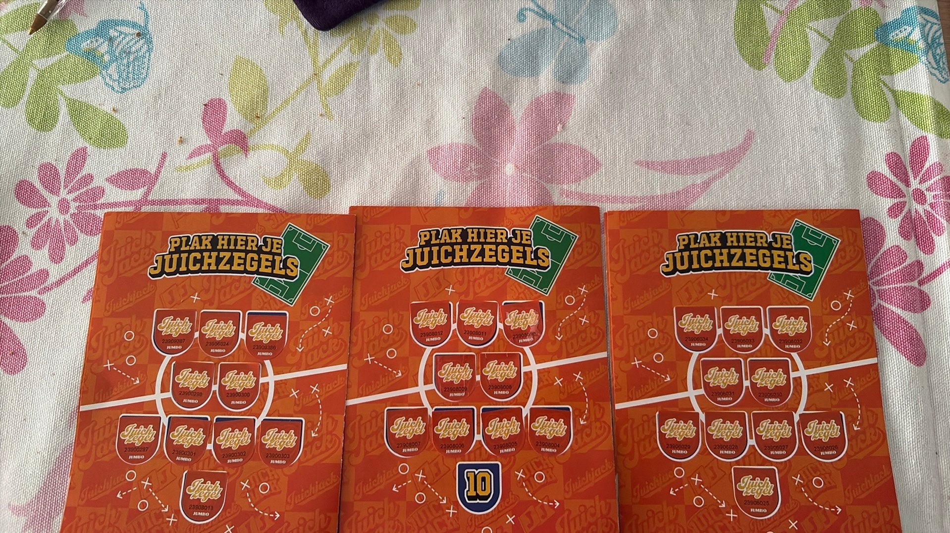 Volle spaarkaarten juichzegels Jumbo, Ophalen of Verzenden, Zo goed als nieuw