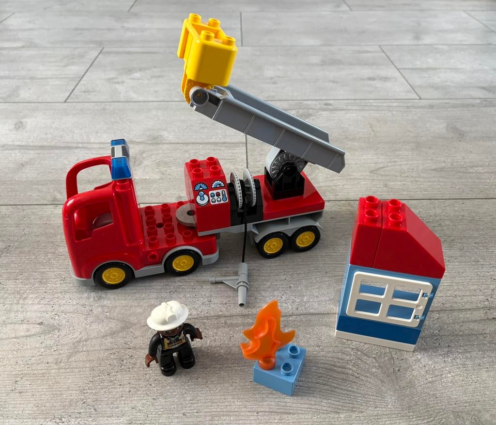 Duplo Brandweerauto., Ophalen of Verzenden, Zo goed als nieuw, Duplo