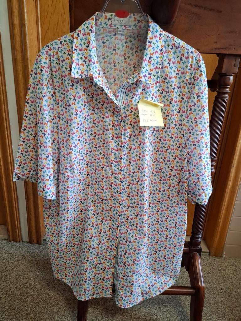 Erfo blouse maat 50, Ophalen of Verzenden, Zo goed als nieuw, Maat 46/48 (XL) of groter