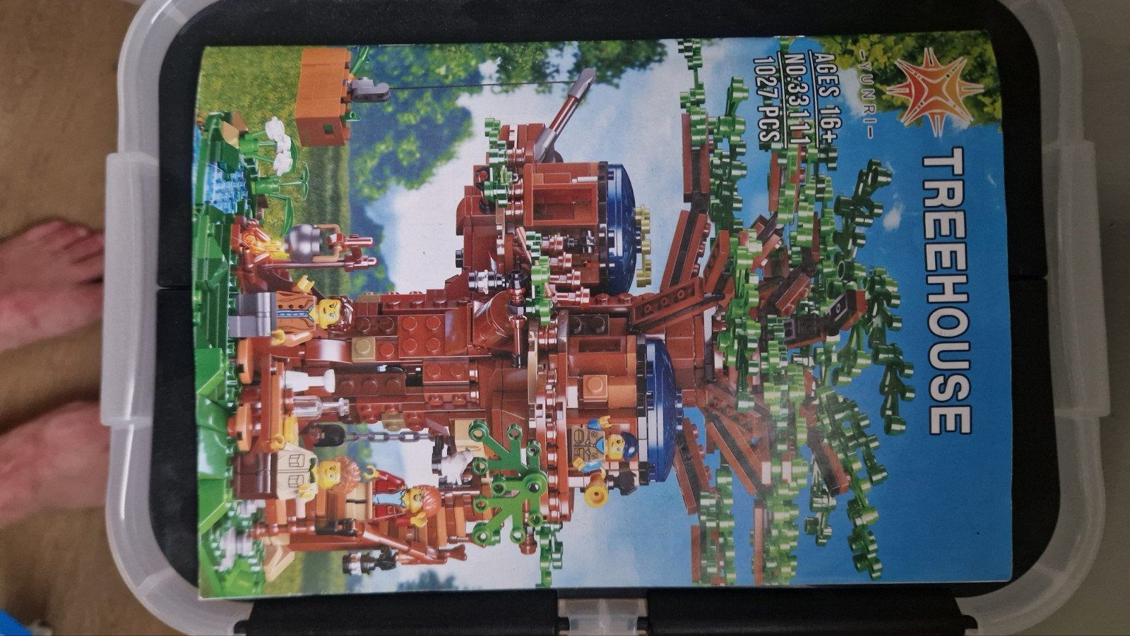 Boomhut lego, Ophalen of Verzenden, Zo goed als nieuw