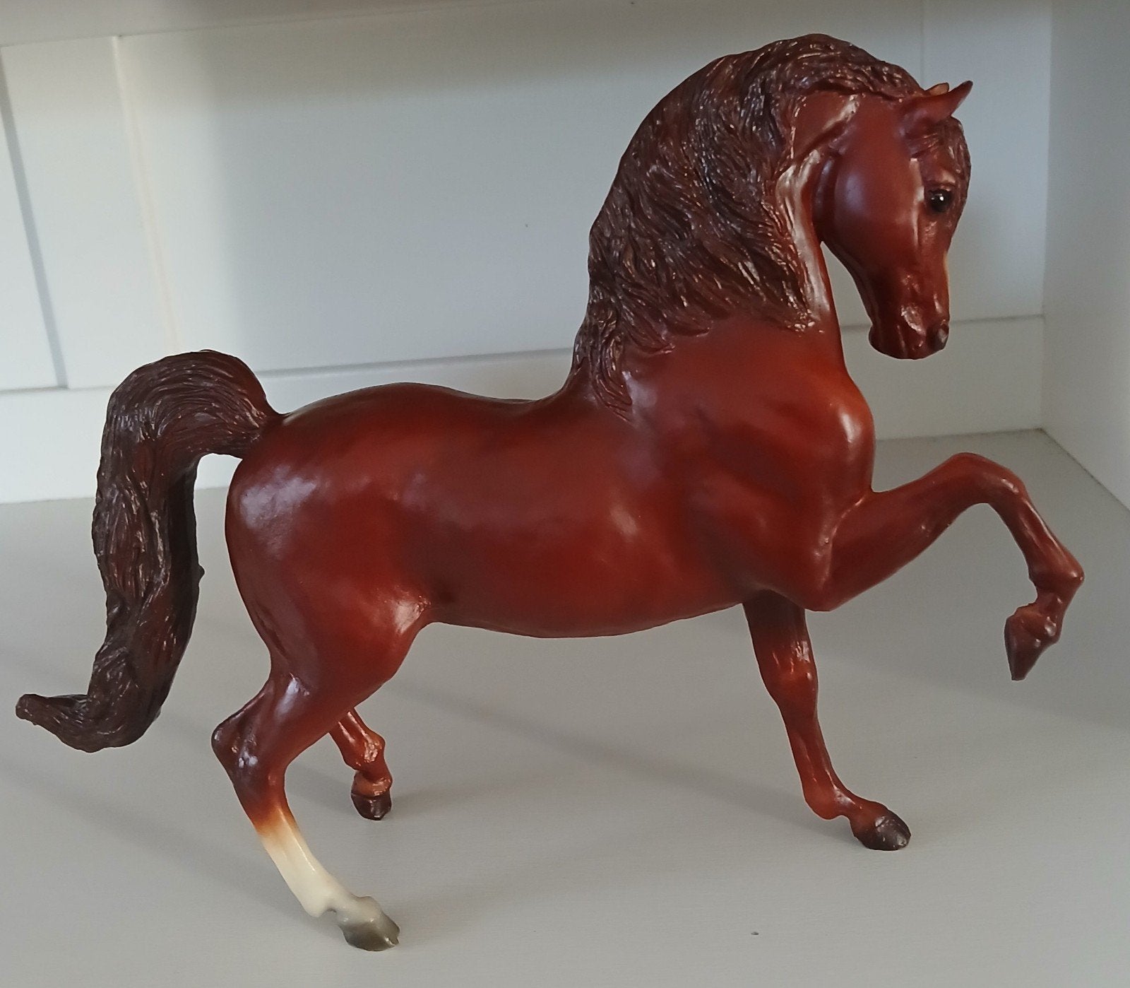 Breyer Traditional Sherman Morgan, Ophalen of Verzenden, Gebruikt, Paard, Beeldje of Figuurtje