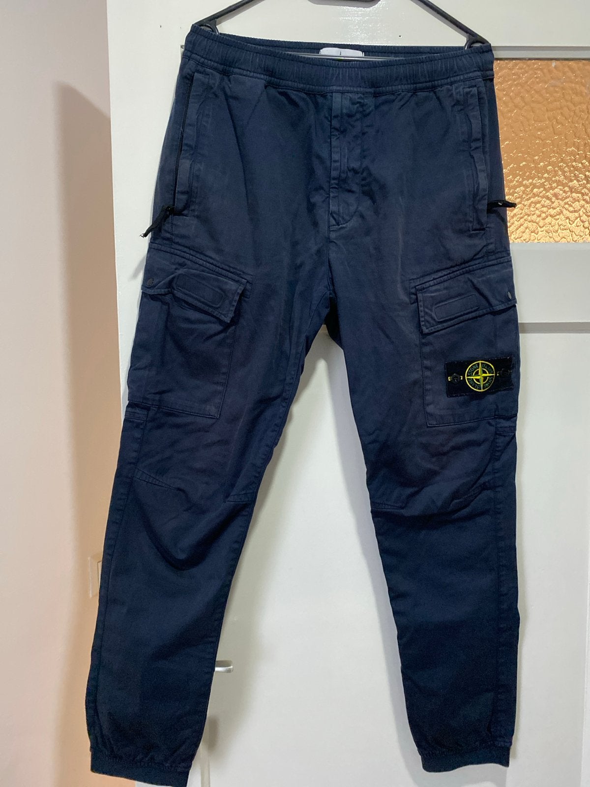 Stone Island Cargo Broek - Maat W31, Ophalen, Gedragen, Maat 46 (S) of kleiner, Blauw