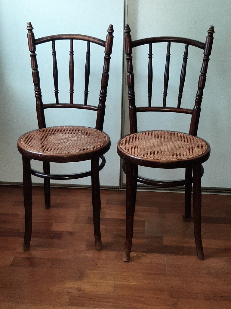2 Stoelen, Ophalen, Gebruikt, Twee, Bruin