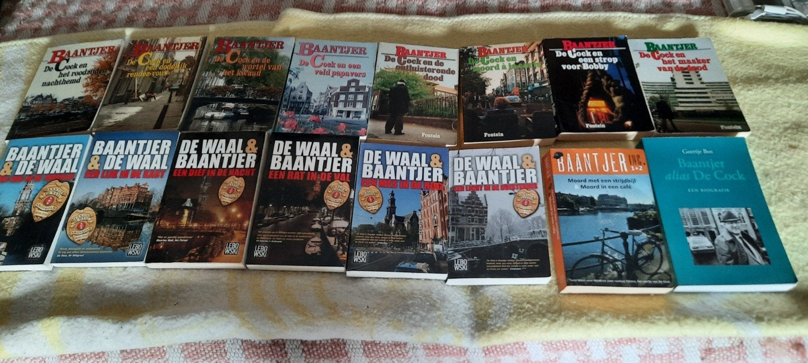 Verzameling Baantjer boeken, Ophalen of Verzenden