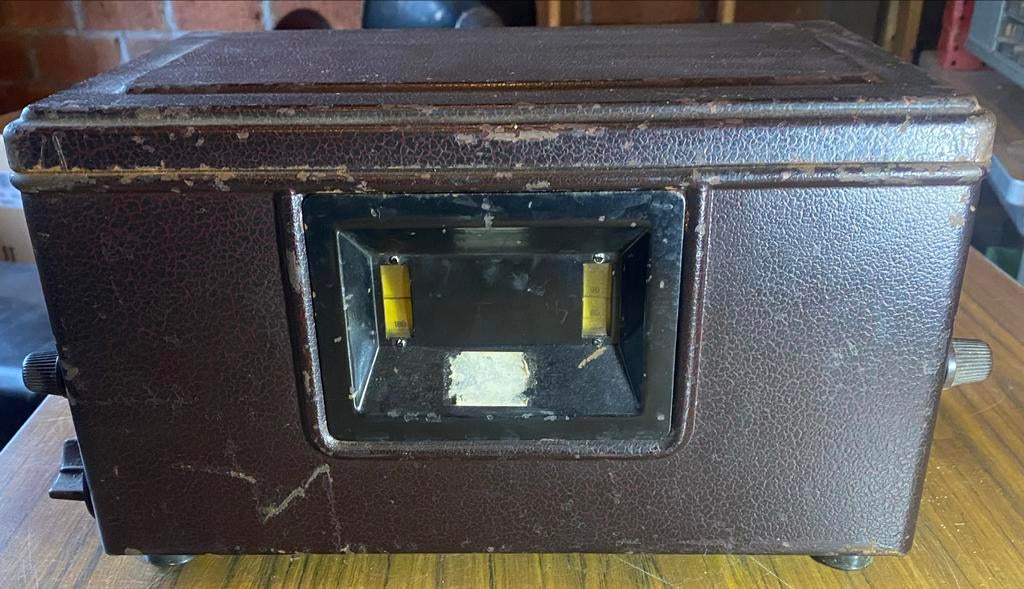 Philips 2534 Buizenradio uit ca. 1930 - Compleet met lampen, Ophalen of Verzenden