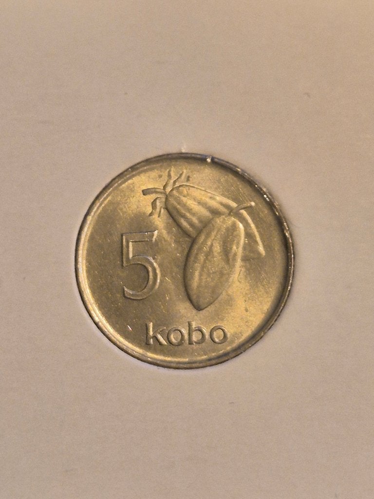 Nigeria - 5 Kobo 1974, Ophalen of Verzenden, Nigeria