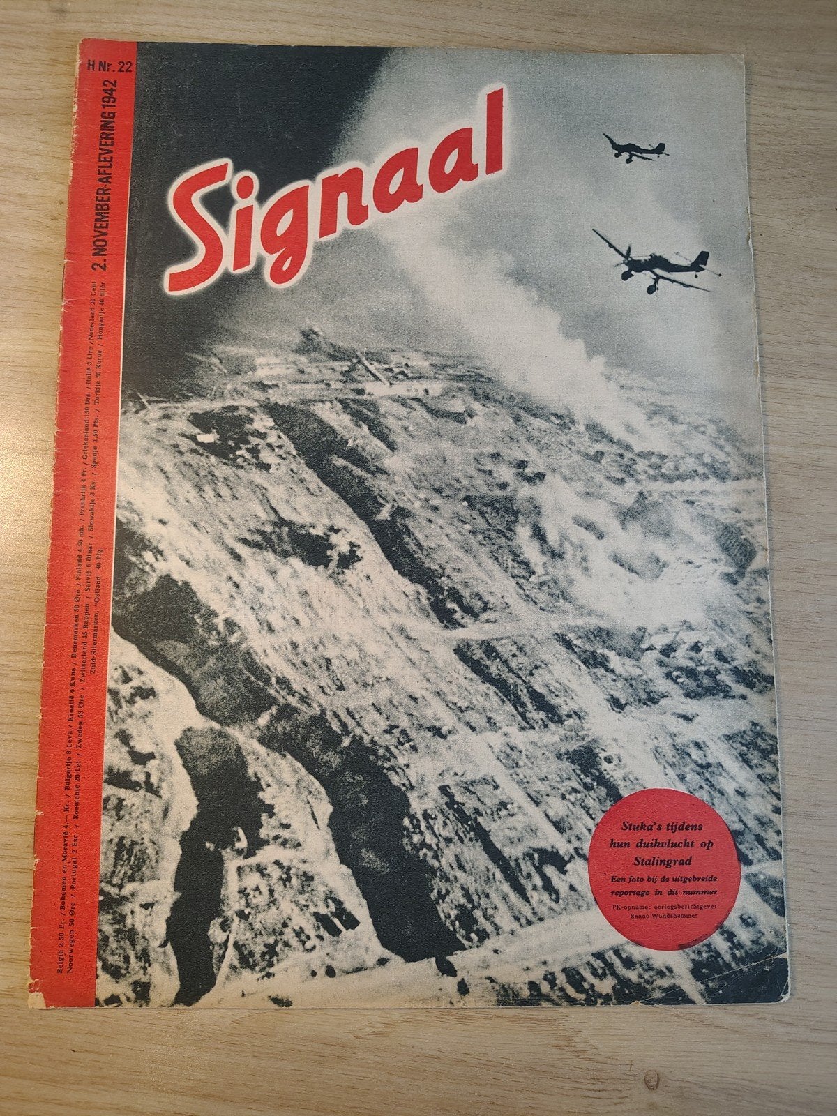 Signaal Nederlands 1942 Nr. 22, Ophalen of Verzenden, Nederland, Boek of Tijdschrift