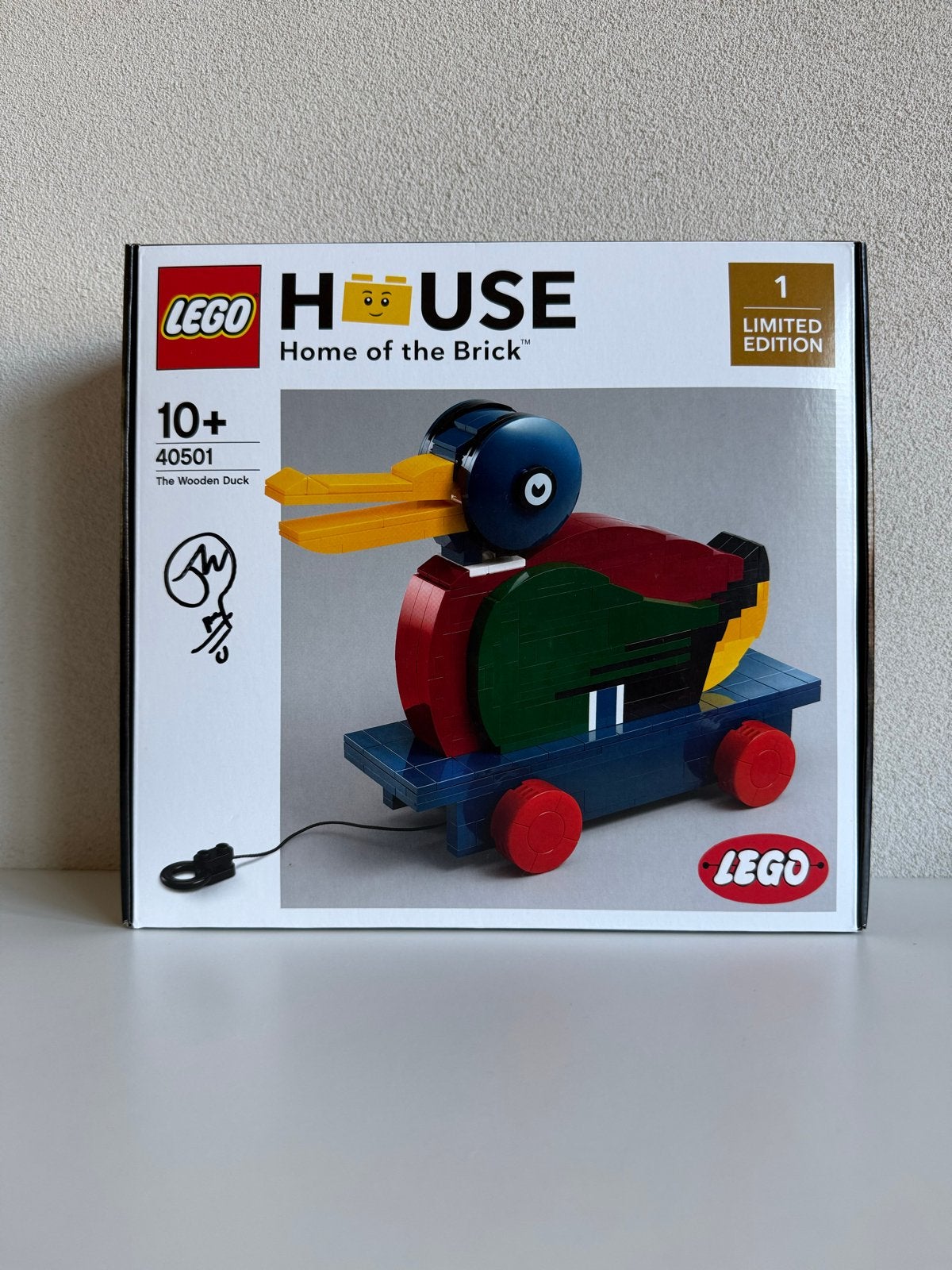 Lego 40501 The Wooden Duck (gesigneerd), Kinderen en Baby's, Speelgoed | Duplo en Lego, Overige thema's, Lego, Nieuw, Ophalen of Verzenden