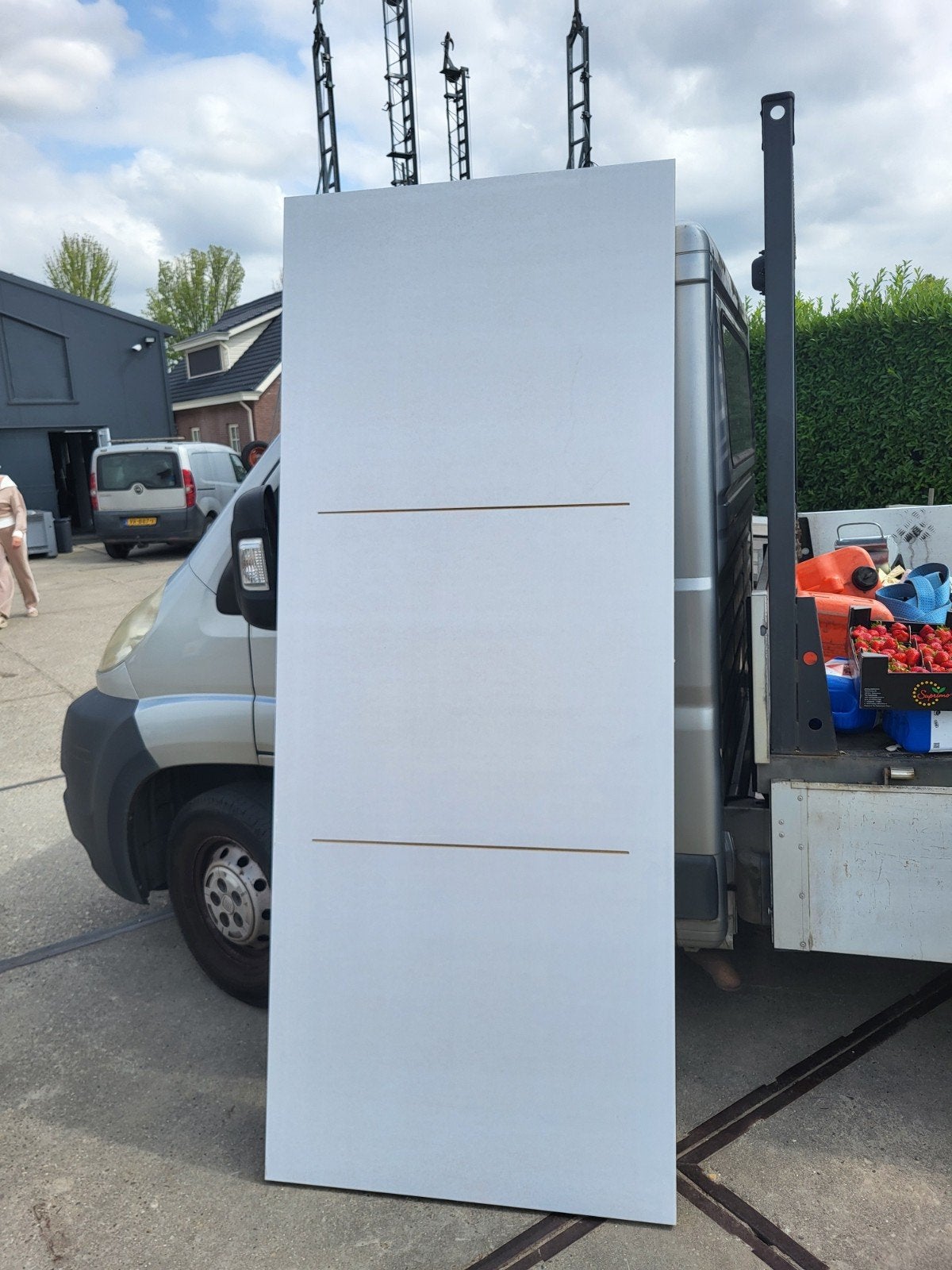 Nieuwe stompe binnendeur 930x2315mm FSC-gecertificeerd, 80 tot 100 cm, 215 cm of meer, Binnendeur, Nieuw