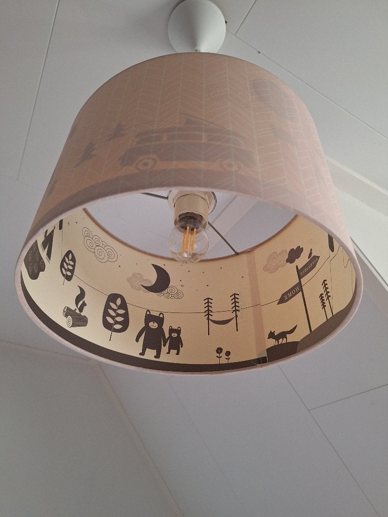Little Dutch Silhouette hanglamp (zachtroze), Ophalen of Verzenden, Zo goed als nieuw, E27 (groot)