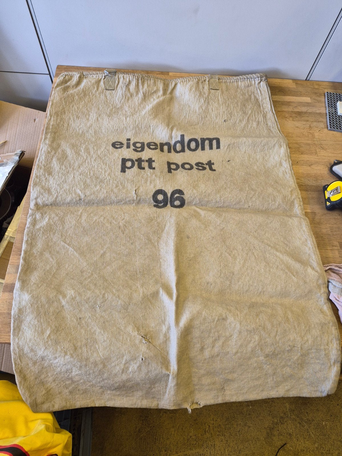 Vintage PTT Postzak - Eigendom PTT Post 96, Ophalen of Verzenden, Gebruikt