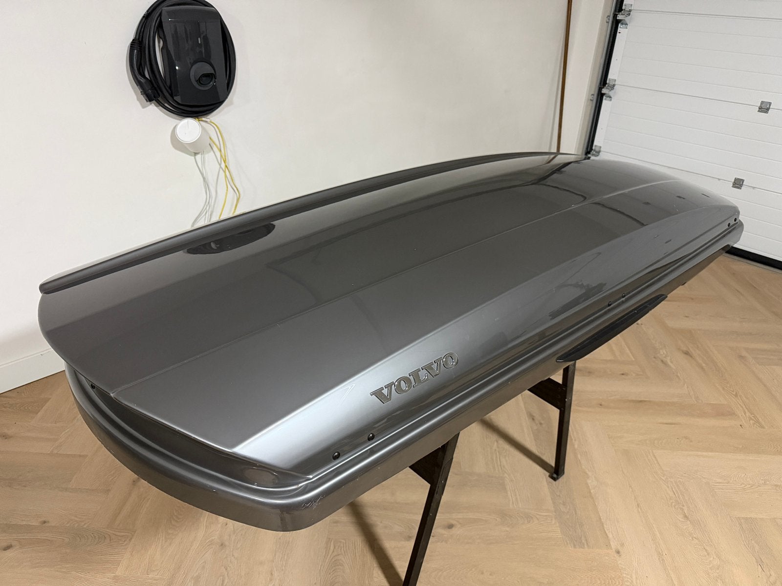 Originele Volvo Space Design 520 Dakkoffer (430L) - Thule, Ophalen, Gebruikt