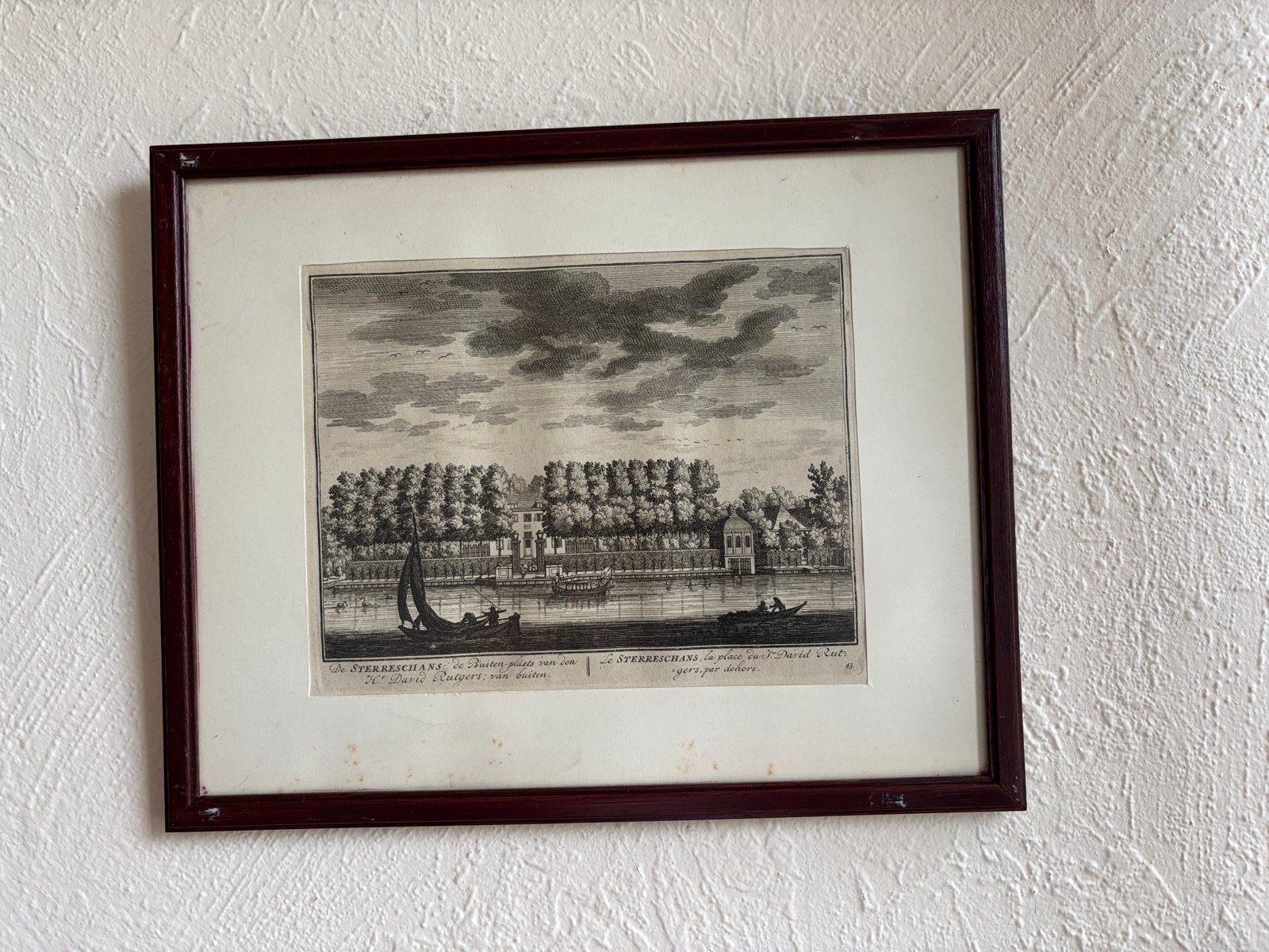 Prent Nr 77 Sterreschans Nieuwersluis - Daniël Stoopendaal, Ophalen of Verzenden, Voor 1940