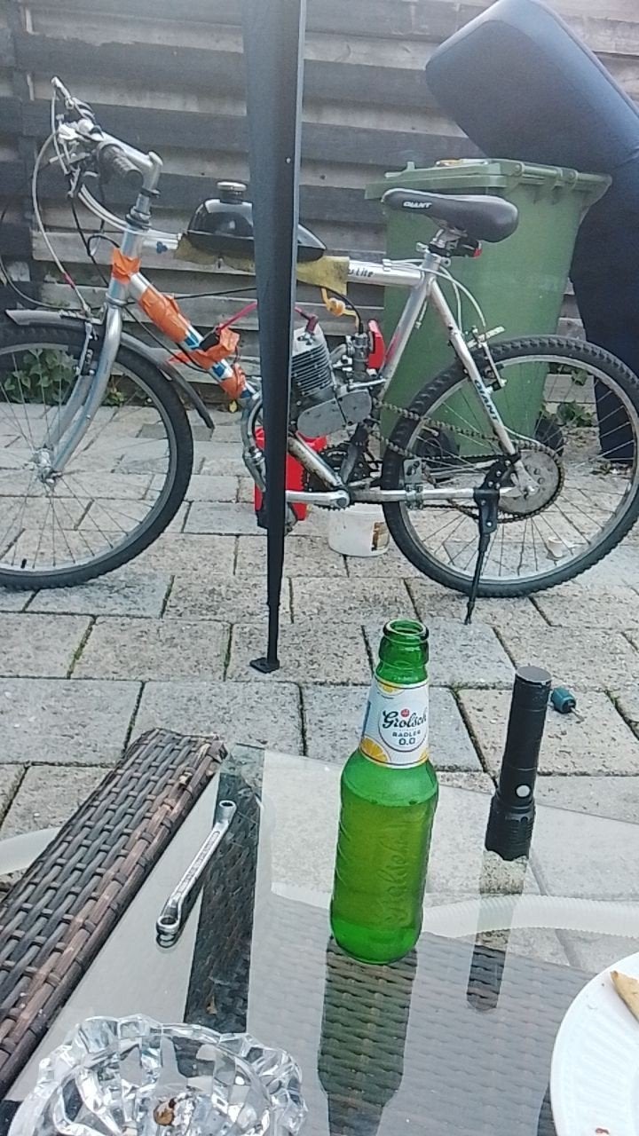 Fiets met motor, Fietsen en Brommers, Ophalen, Gebruikt