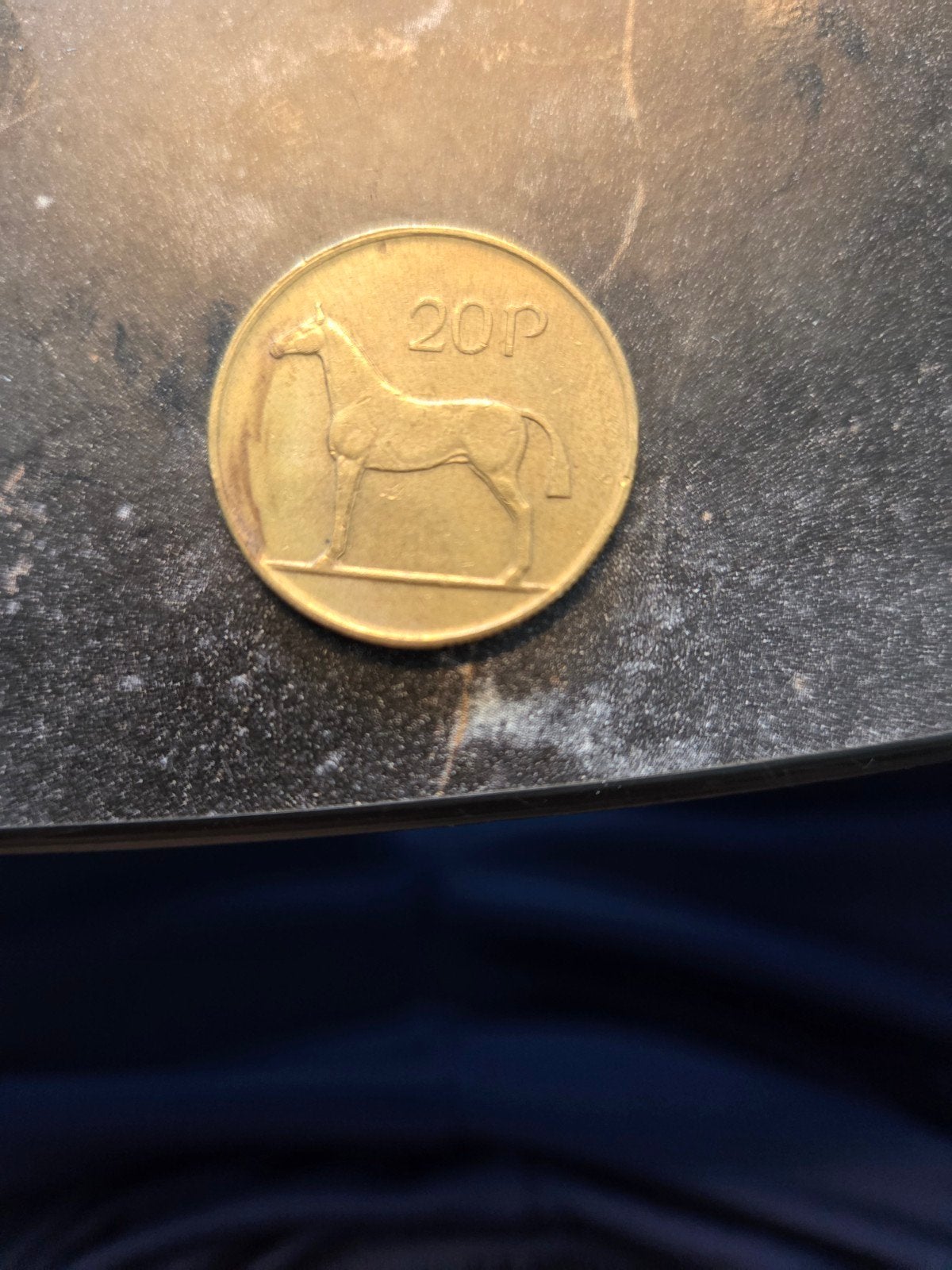 Ierse 20 Pence munt met paard, Ophalen of Verzenden, Overige waardes, Losse munt