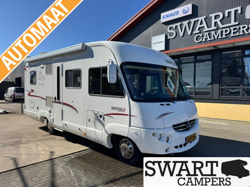 Rapido Le Randonneur 986 M, MERCEDES AUTOMAAT 5 CILINDER, Caravans en Kamperen, Ringverwarming, Luifel, Bedrijf, Diesel