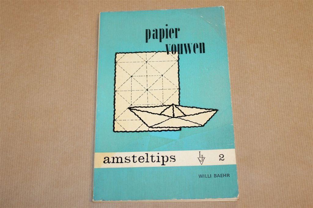 Papier Vouwen — Vintage Boek Origami, 140+ Tekeningen 1966, Ophalen of Verzenden, Gelezen, Overige onderwerpen