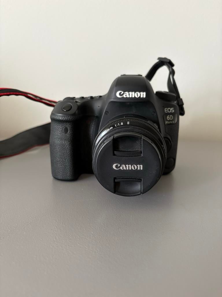 Canon EOS 6D Mark II met 50mm Macro Lens, Audio, Tv en Foto, Fotocamera's Digitaal, Ophalen, Spiegelreflex, Canon, Zo goed als nieuw
