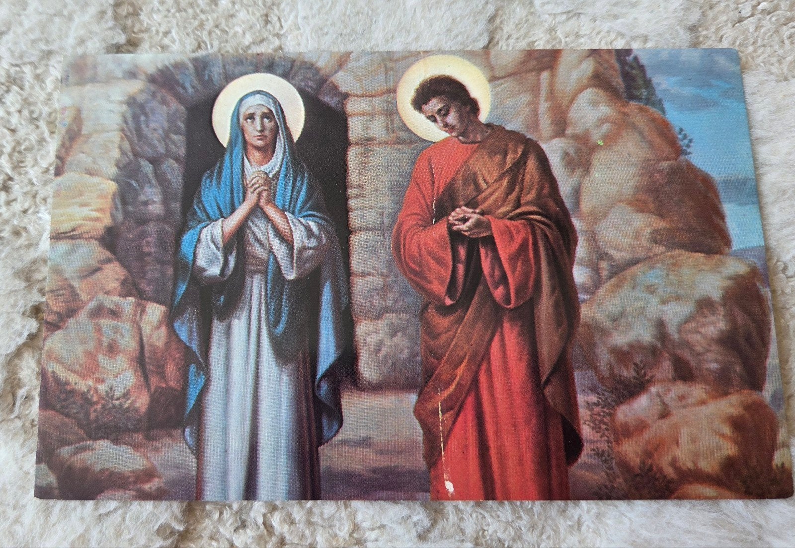 Maria en Johannes de Doper, Verzamelen, Verzenden, 1940 tot 1960, Ongelopen, Overige thema's