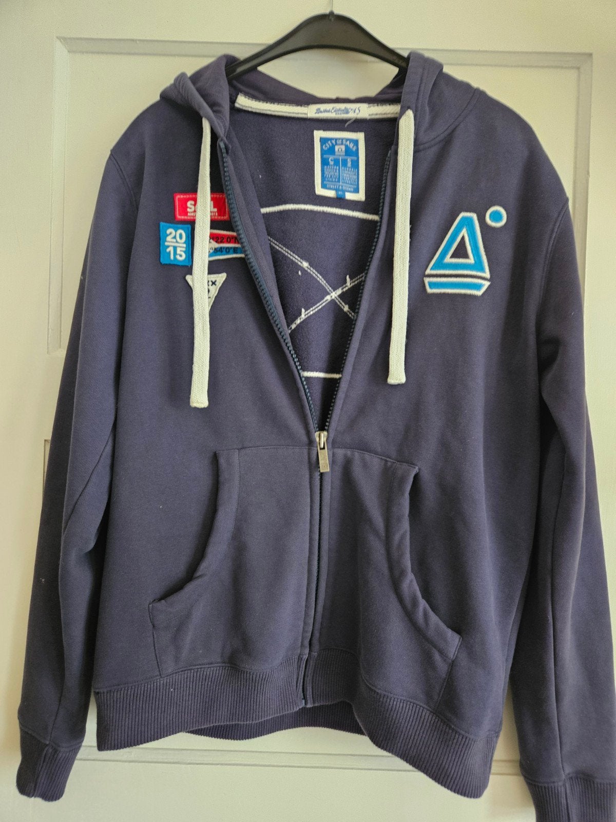 City of Sails Hoodie Amsterdamse 2015 Katoen Viscose Maat XL, Ophalen of Verzenden