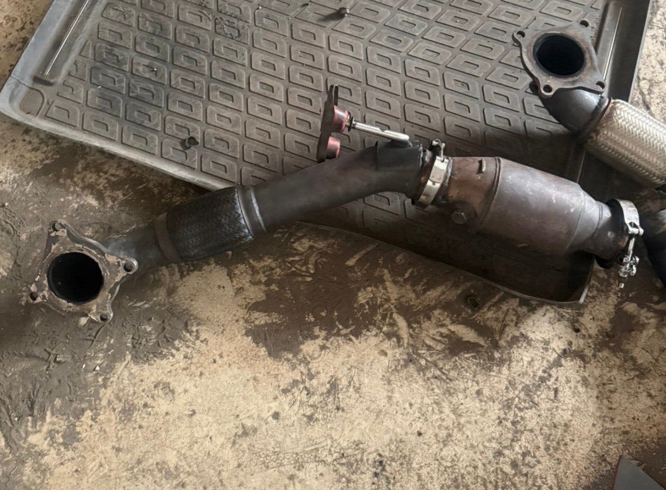 downpipe golf 5 gti, Auto-onderdelen, Uitlaatsystemen, Ophalen of Verzenden