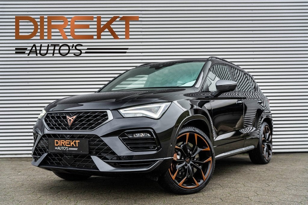 CUPRA Ateca 2.0 TSI 4DRIVE LIMITED PANO AKRA BREMBO BEATS, Auto's, Cupra, Automaat, Gebruikt, Zwart, 4 cilinders
