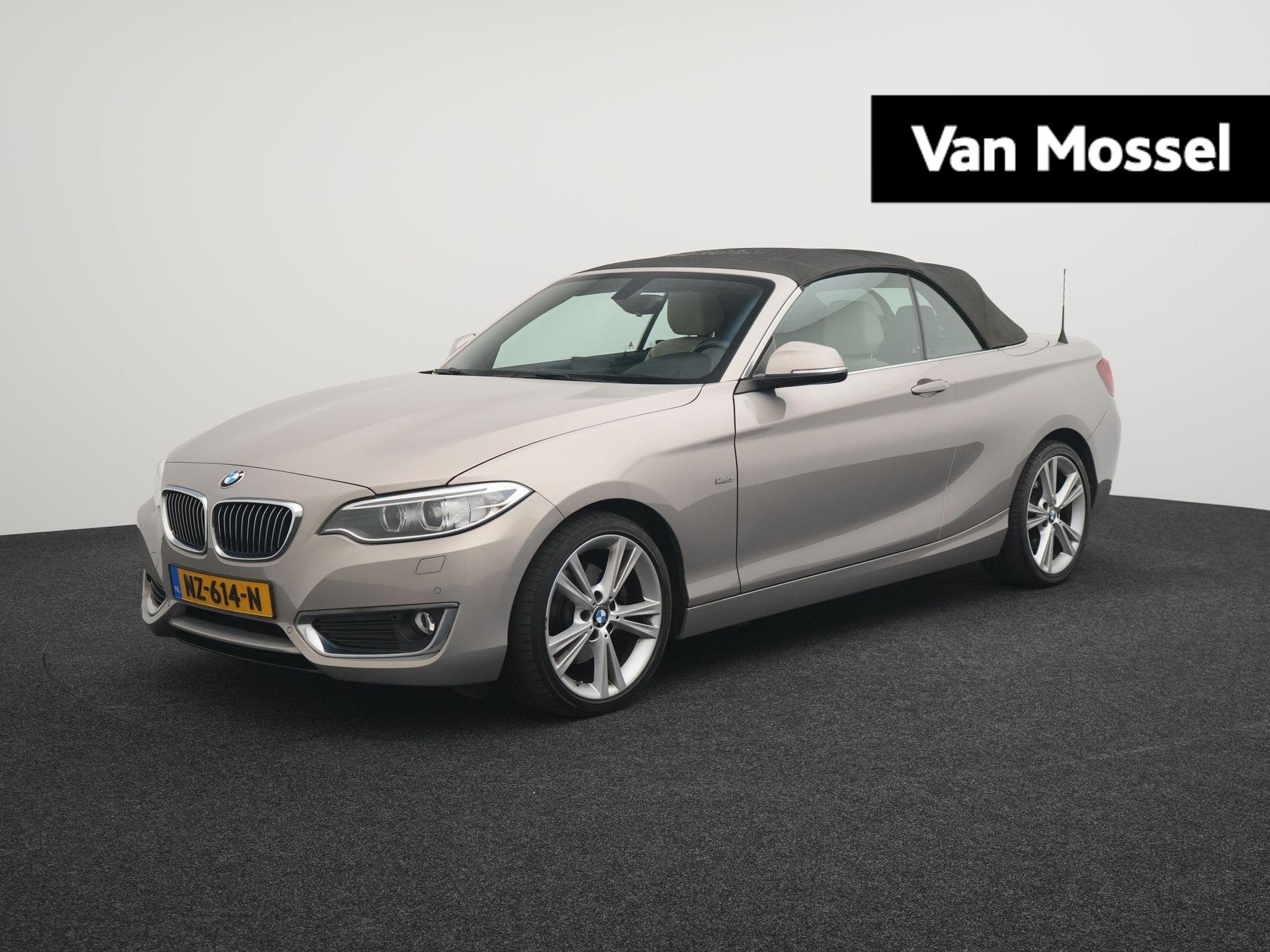 BMW 2-serie Cabrio 220i High Executive | Cabriolet | HiFi Sy, Auto's, BMW, Automaat, Achterwielaandrijving, Gebruikt, 4 cilinders