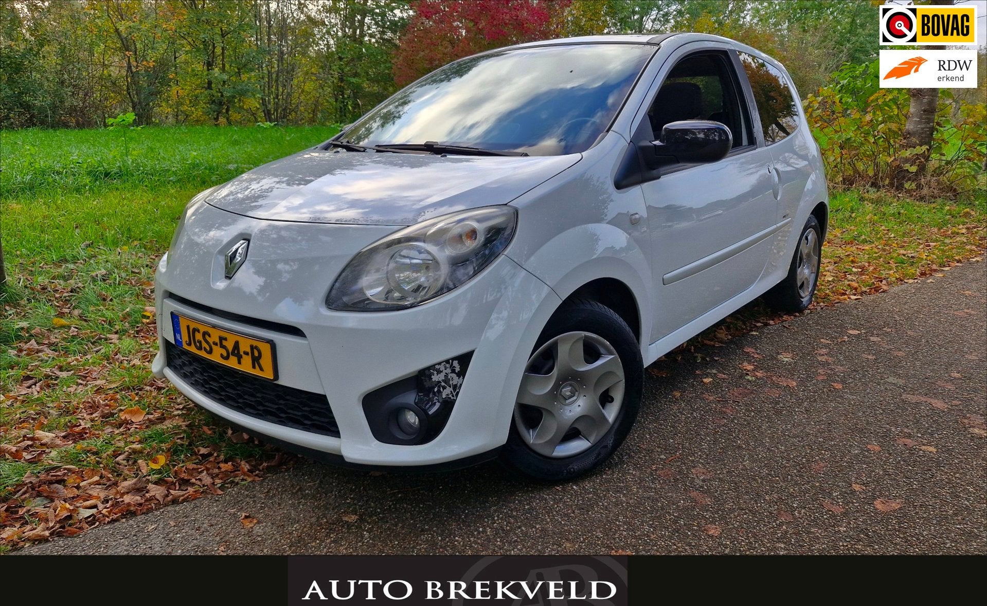 Renault TWINGO 1.2-16V Night & Day 75PK | Elektrisch pakket, Euro 5, 4 cilinders, 4 stoelen, Wit