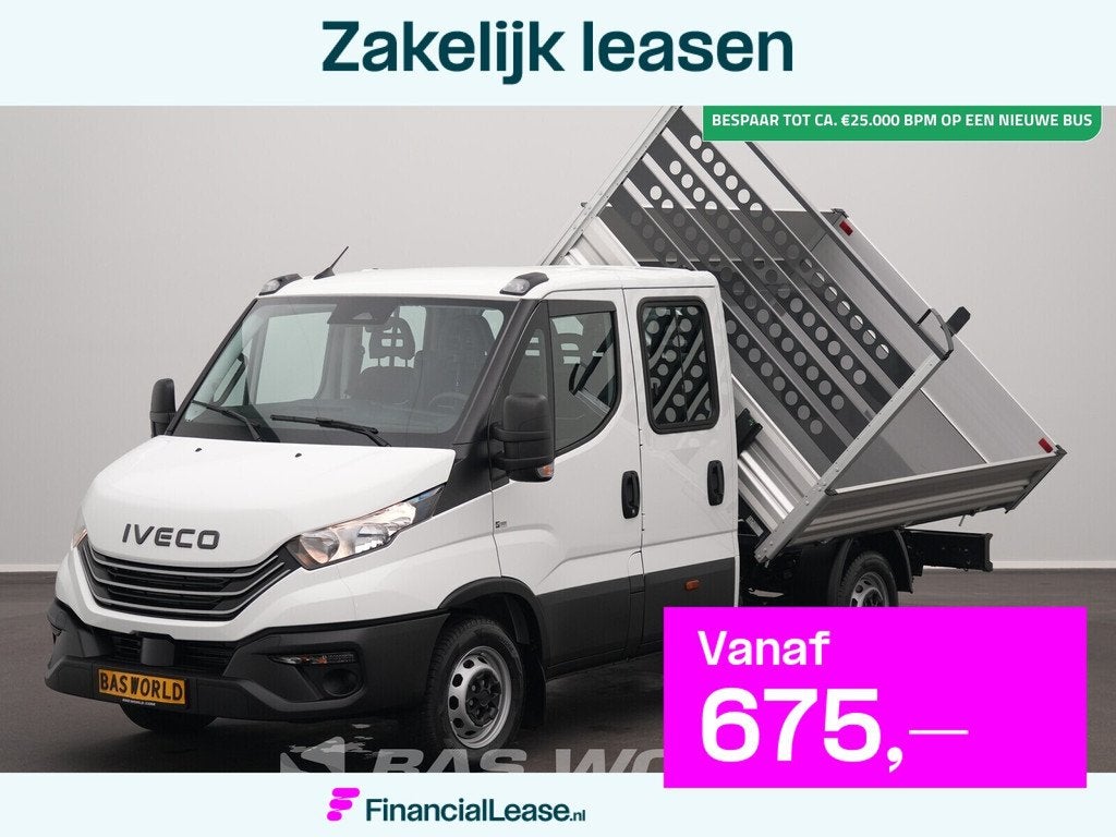 Iveco Daily 35S16 3.0L Automaat Driezijdige Kipper 3,5t Trek, Automaat, Euro 6, 4 cilinders, Iveco