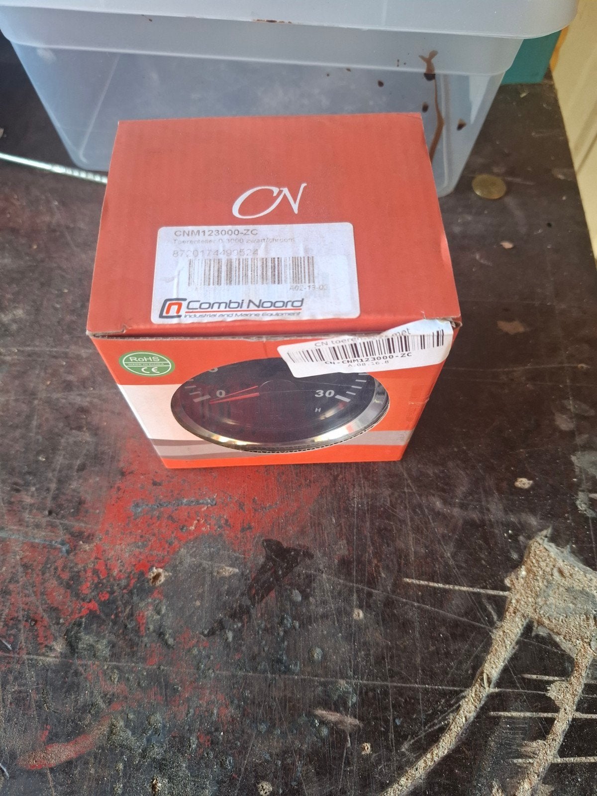 Nieuwe Toerenteller voor Bootmotor - CN-CNM123000-ZC, Ophalen of Verzenden, Nieuw, Motor en Techniek