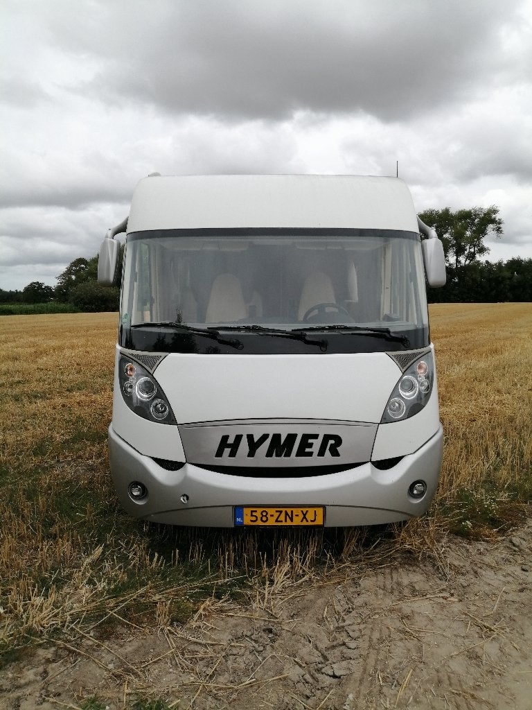 hymer b508 cl, Caravans en Kamperen, Campers, Integraal, Ringverwarming, Fiat, Luifel
