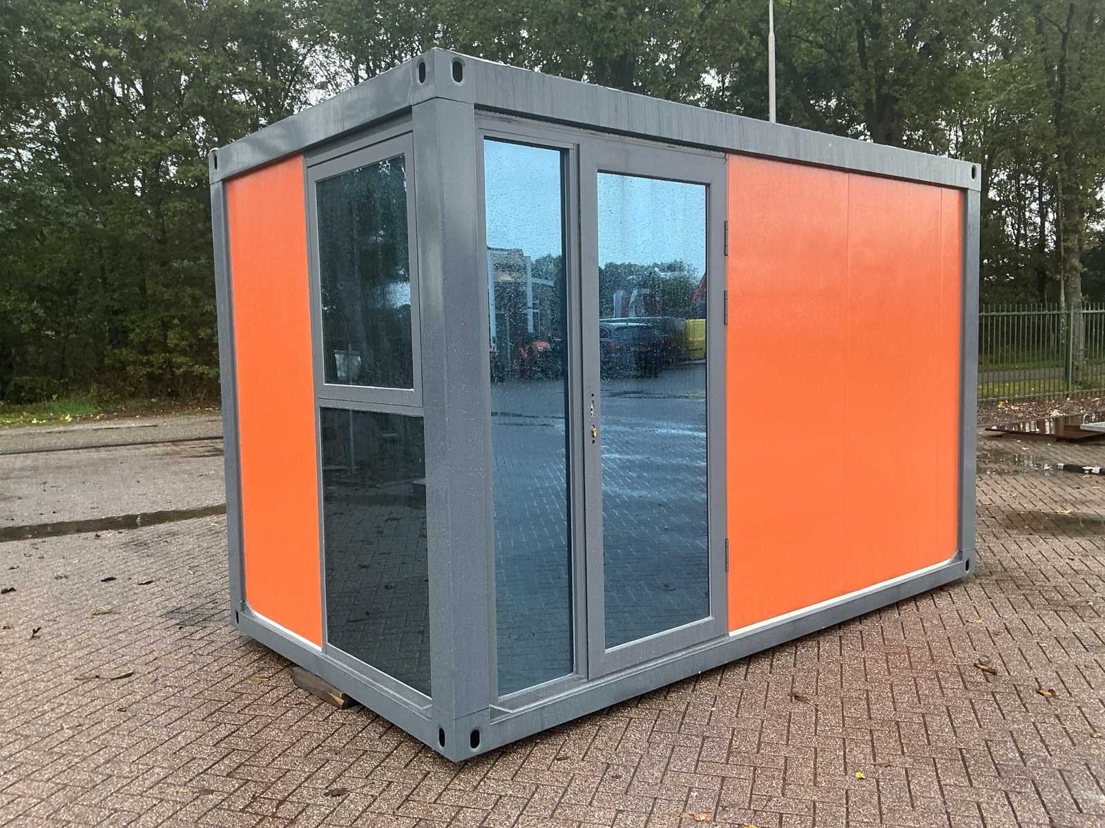 Geïsoleerde kantoorunit / portiersloge – 3,9  2,2 m –