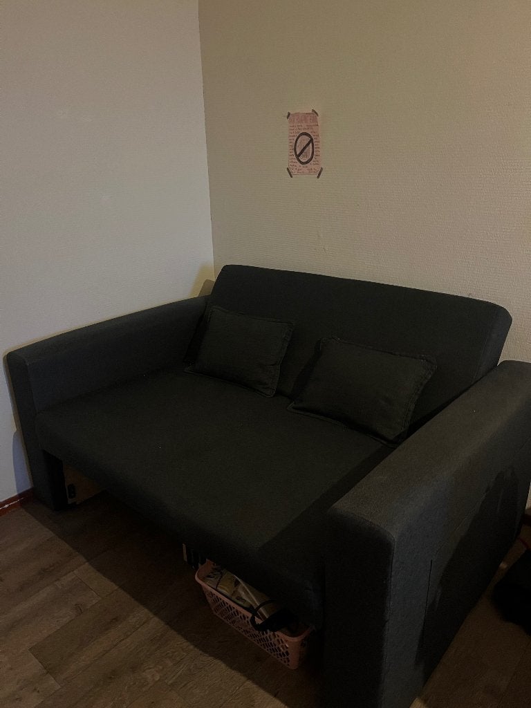 Canapé, Ophalen, Overige materialen, 100 tot 125 cm, Tweepersoons
