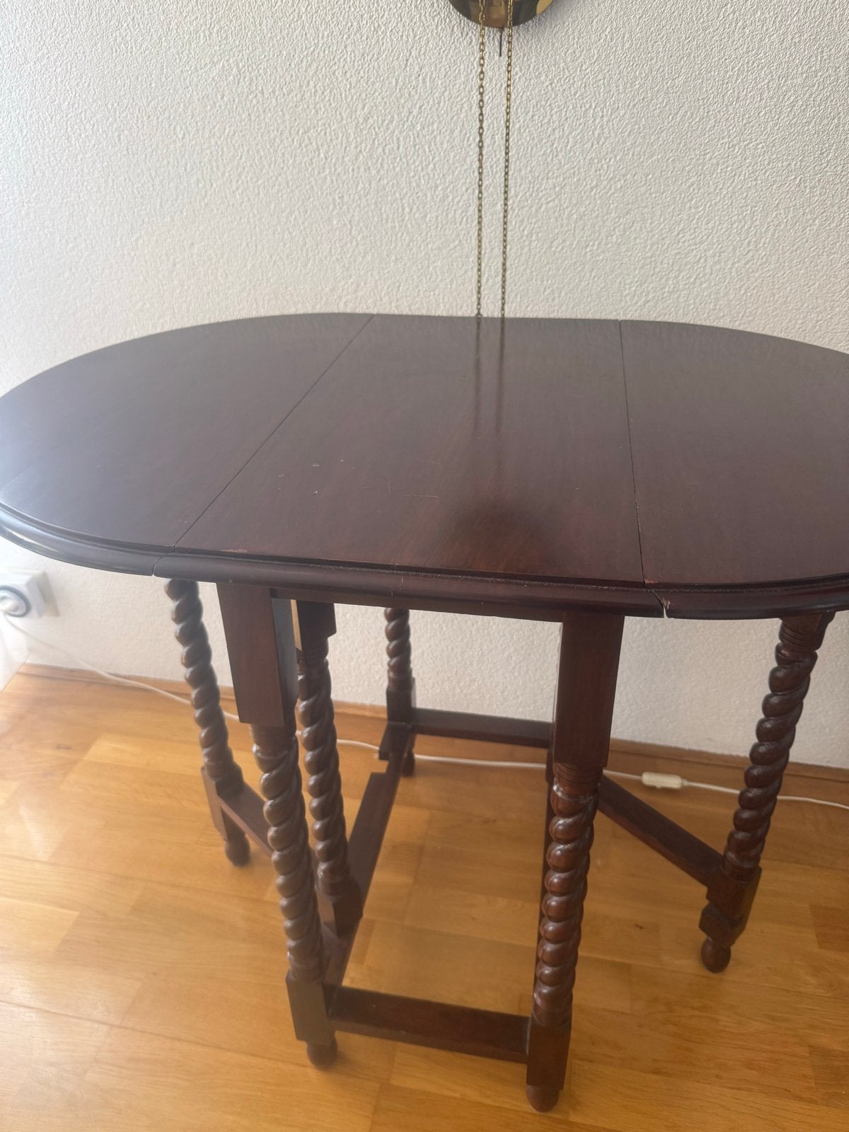 Antieke Gateleg Tafel - Opklapbare Eettafel, Ophalen