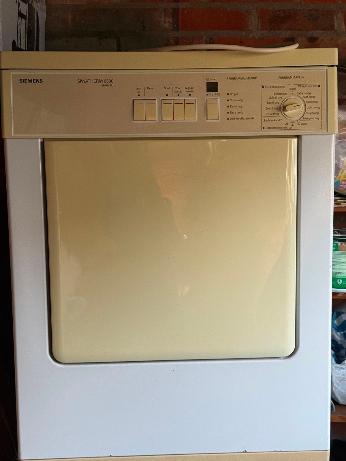 Siemens Siwatherm 6500 IQ wasdroger - Goed werkend, 6 tot 8 kg, Gebruikt, Ophalen of Verzenden, Voorlader