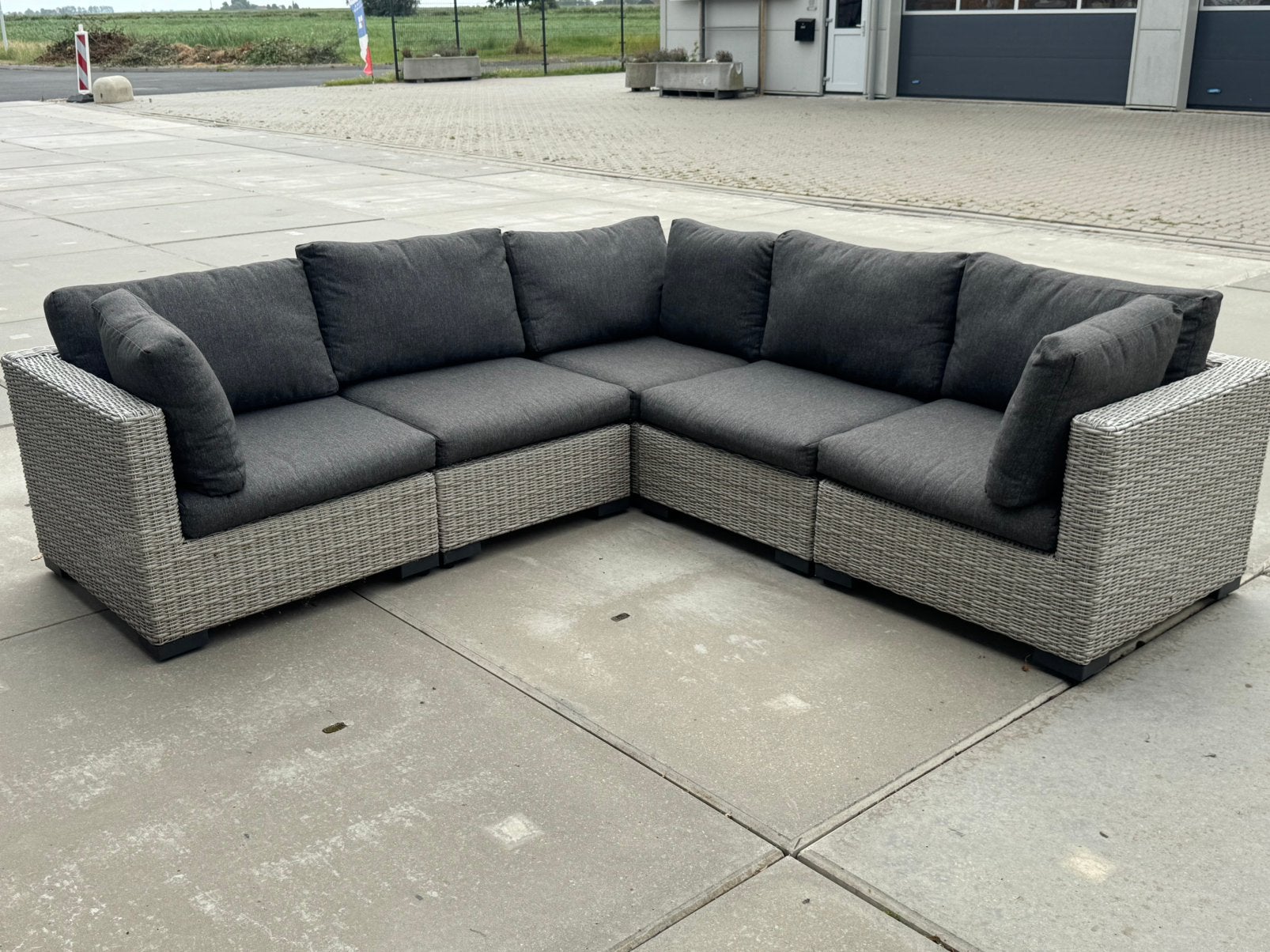 Garden Collection Loungeset, Ophalen, Zo goed als nieuw, Wicker