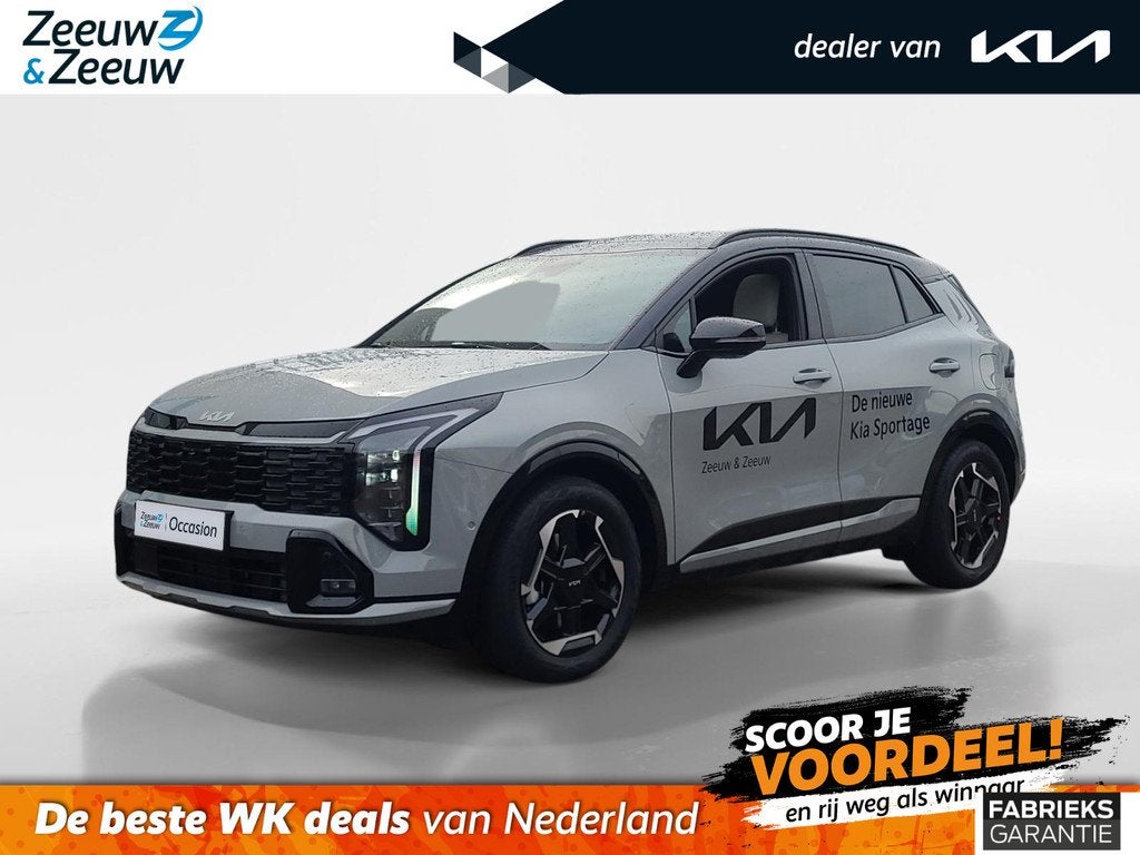 Kia Sportage 1.6 T-GDi Hybrid GT-PlusLine 239 PK | Meest lux, Auto's, Kia, 12 maanden, Euro 6, 4 cilinders, Origineel Nederlands